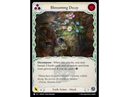 Blossoming Decay (Yellow) (Rainbow Foil)