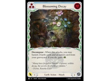Blossoming Decay (Blue) (Regular)