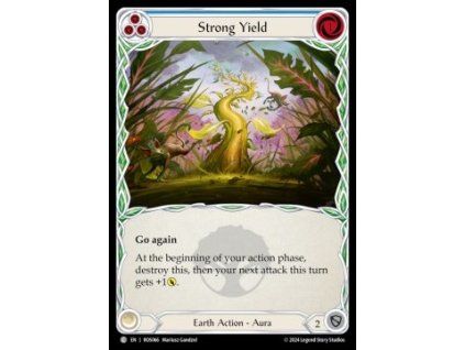 Strong Yield (Blue) (Rainbow Foil)