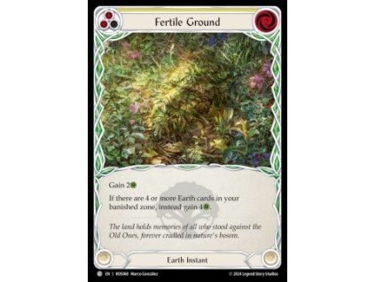 Fertile Ground (Yellow) (Rainbow Foil)