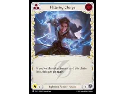 Flittering Charge (Blue) (Rainbow Foil)