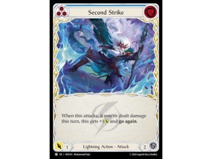 Second Strike (Blue) (Rainbow Foil)