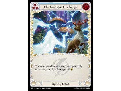 Electrostatic Discharge (Blue) (Rainbow Foil)