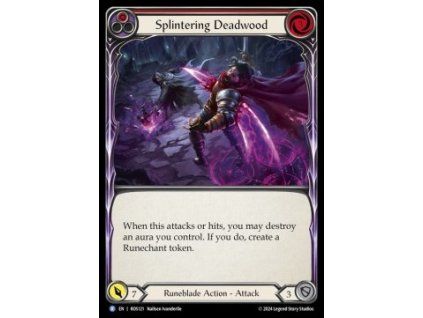 Splintering Deadwood (Red) (Regular)