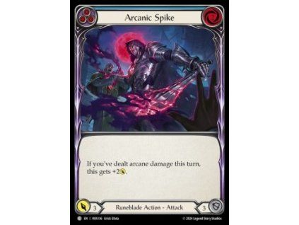 Arcanic Spike (Blue) (Rainbow Foil)