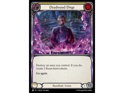 Deadwood Dirge (Yellow) (Rainbow Foil)