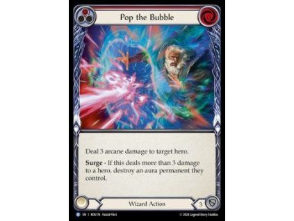 Pop the Bubble (Red) (Rainbow Foil)