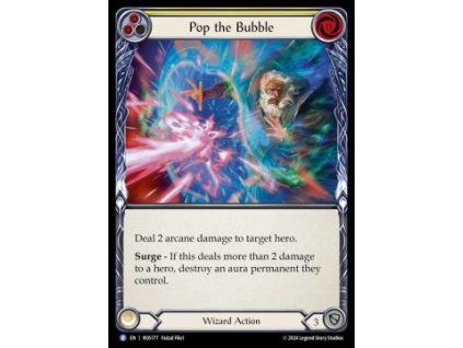 Pop the Bubble (Yellow) (Rainbow Foil)