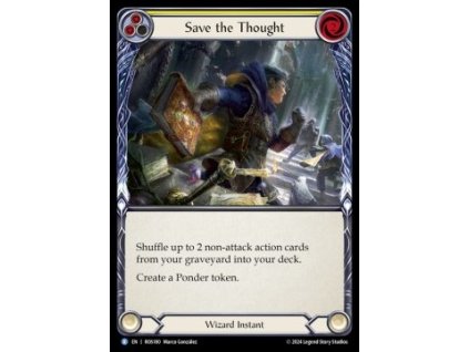 Save the Thought (Yellow) (Rainbow Foil)