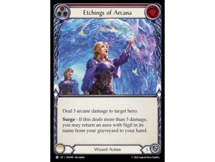 Etchings of Arcana (Red) (Regular)