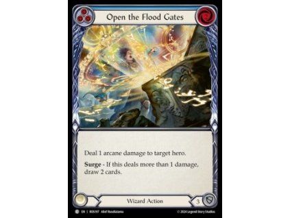 Open the Flood Gates (Blue) (Regular)