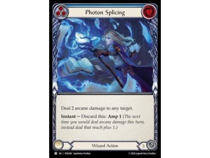 Photon Splicing (Blue) (Regular)