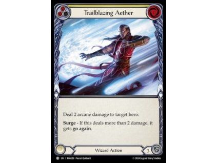 Trailblazing Aether (Yellow) (Regular)