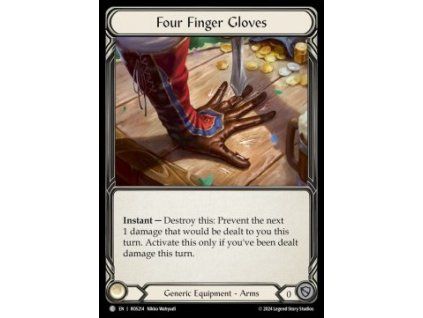 Four Finger Gloves (Cold Foil)