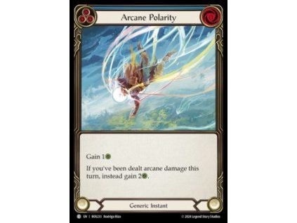 Arcane Polarity (Blue) (Rainbow Foil)