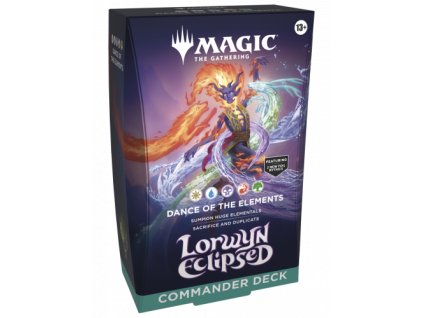 karetni hra magic the gathering lorwyn eclipsed dance of the elements commander deck 375w