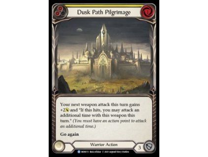 Dusk Path Pilgrimage (Yellow) (Rainbow Foil)
