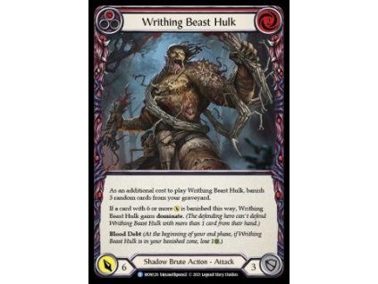 Writhing Beast Hulk (Red) (Regular)