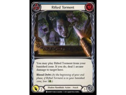 Rifted Torment (Blue) (Rainbow Foil)