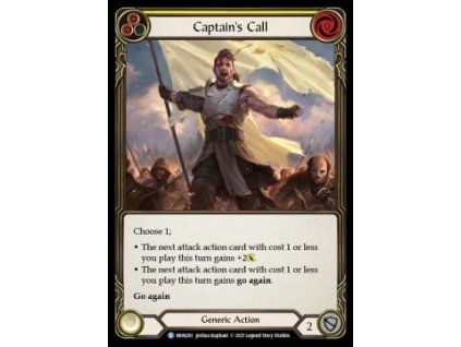 Captain's Call (Yellow) (Rainbow Foil)