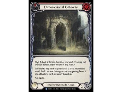 Dimenxxional Gateway (Red) (Regular)
