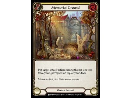 Memorial Ground (Yellow) (Rainbow Foil)