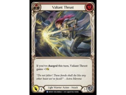 Valiant Thrust (Red) (Regular)