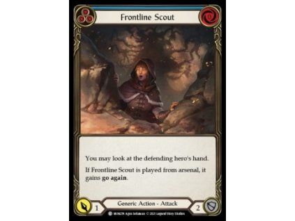 Frontline Scout (Blue) (Rainbow Foil)