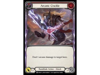 Arcanic Crackle (Red) (Rainbow Foil)