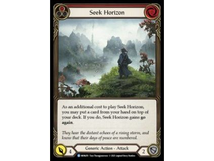 Seek Horizon (Red) (Rainbow Foil)