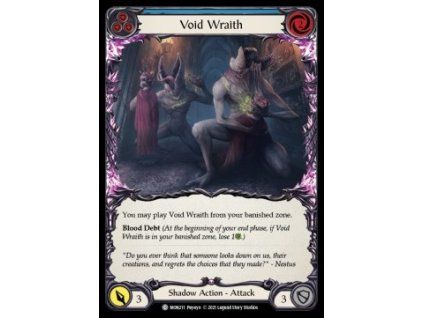Void Wraith (Blue) (Rainbow Foil)