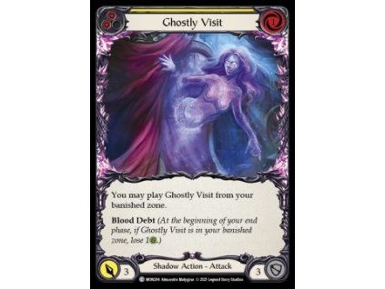 Ghostly Visit (Yellow) (Rainbow Foil)