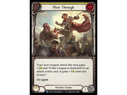 Plow Through (Yellow) (Rainbow Foil)