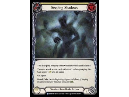 Seeping Shadows (Yellow) (Rainbow Foil)