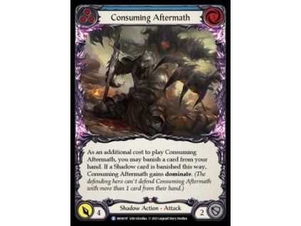 Consuming Aftermath (Blue) (Rainbow Foil)