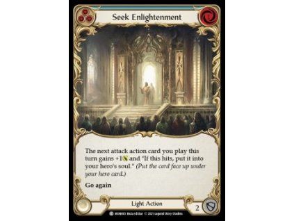 Seek Enlightenment (Blue) (Regular)