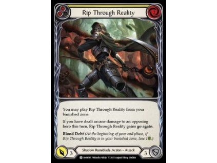 Rip Through Reality (Yellow) (Regular)