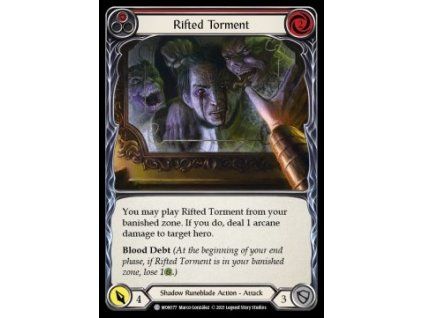 Rifted Torment (Red) (Rainbow Foil)
