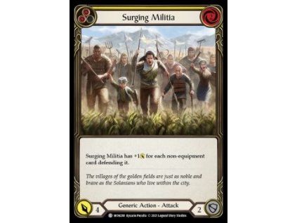 Surging Militia (Yellow) (Regular)