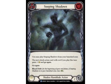 Seeping Shadows (Blue) (Regular)