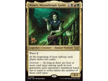 Winter, Misanthropic Guide - PRERELEASE FOIL