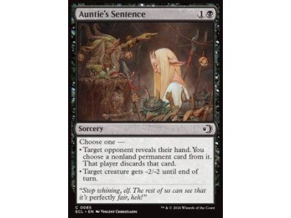 Auntie's Sentence