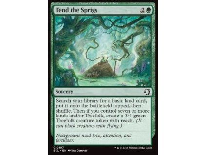Tend the Sprigs