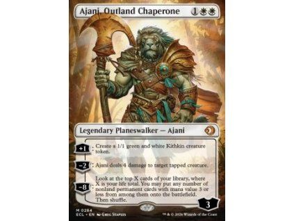 Ajani, Outland Chaperone