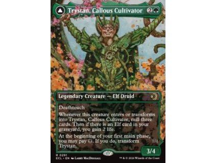 Trystan, Callous Cultivator // Trystan, Penitent Culler