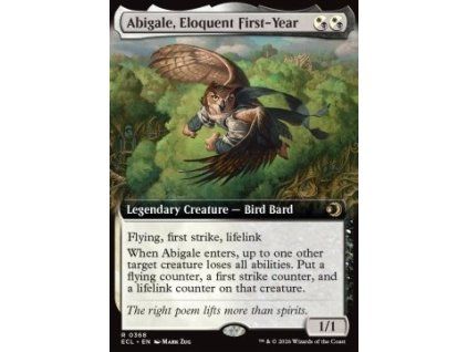 Abigale, Eloquent First-Year
