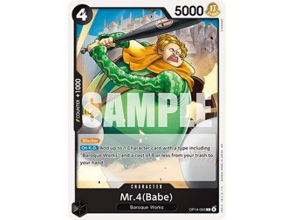 Mr.4(Babe) (OP14-093)