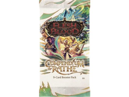 Flesh And Blood TCG Compendium of Rathe Booster Pack