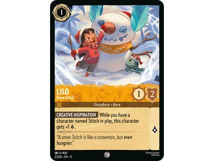 Lilo - Snow Artist
