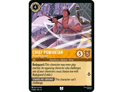 Chief Powhatan - Protective Leader